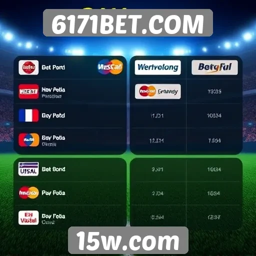 Avaliação de métodos de pagamento no 6171BET.COM